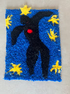Tapis tufté mural – Reproduction d'Icare de Matisse - Meisenthal 2024
