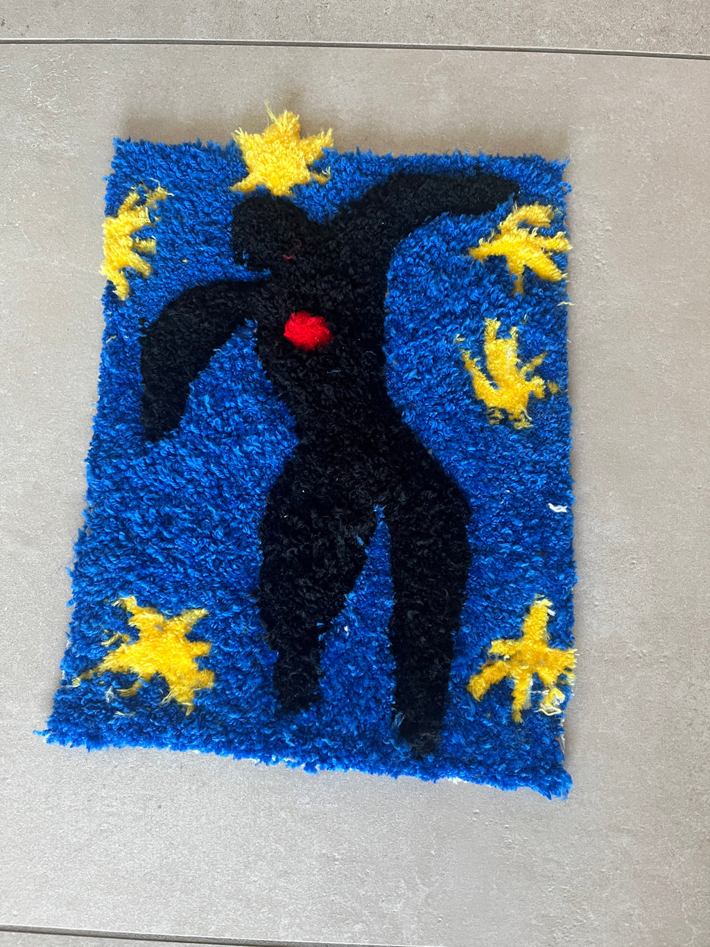 Tapis tufté mural – Reproduction d'Icare de Matisse - Meisenthal 2024