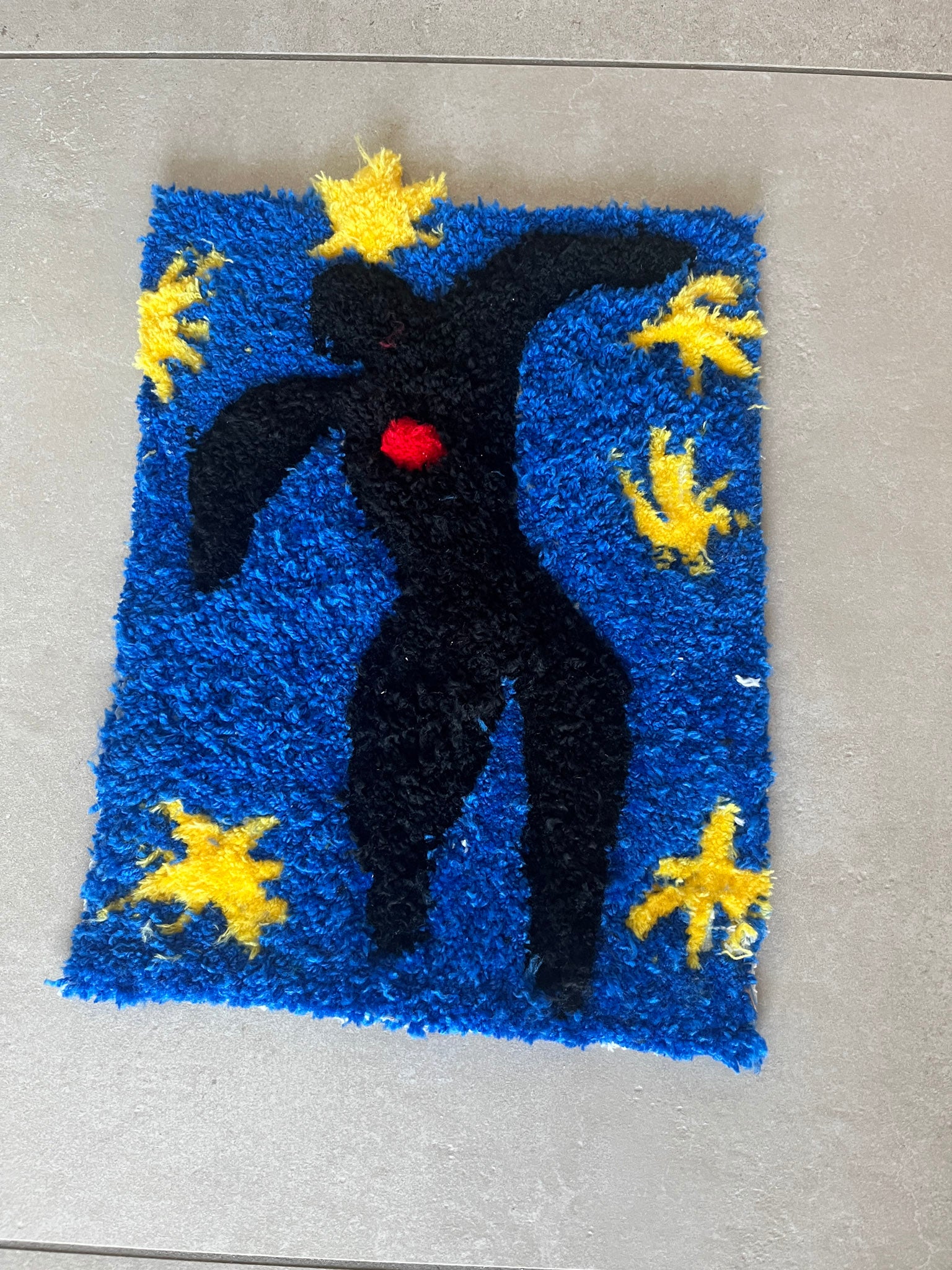 Tapis tufté mural – Reproduction d'Icare de Matisse - Meisenthal 2024